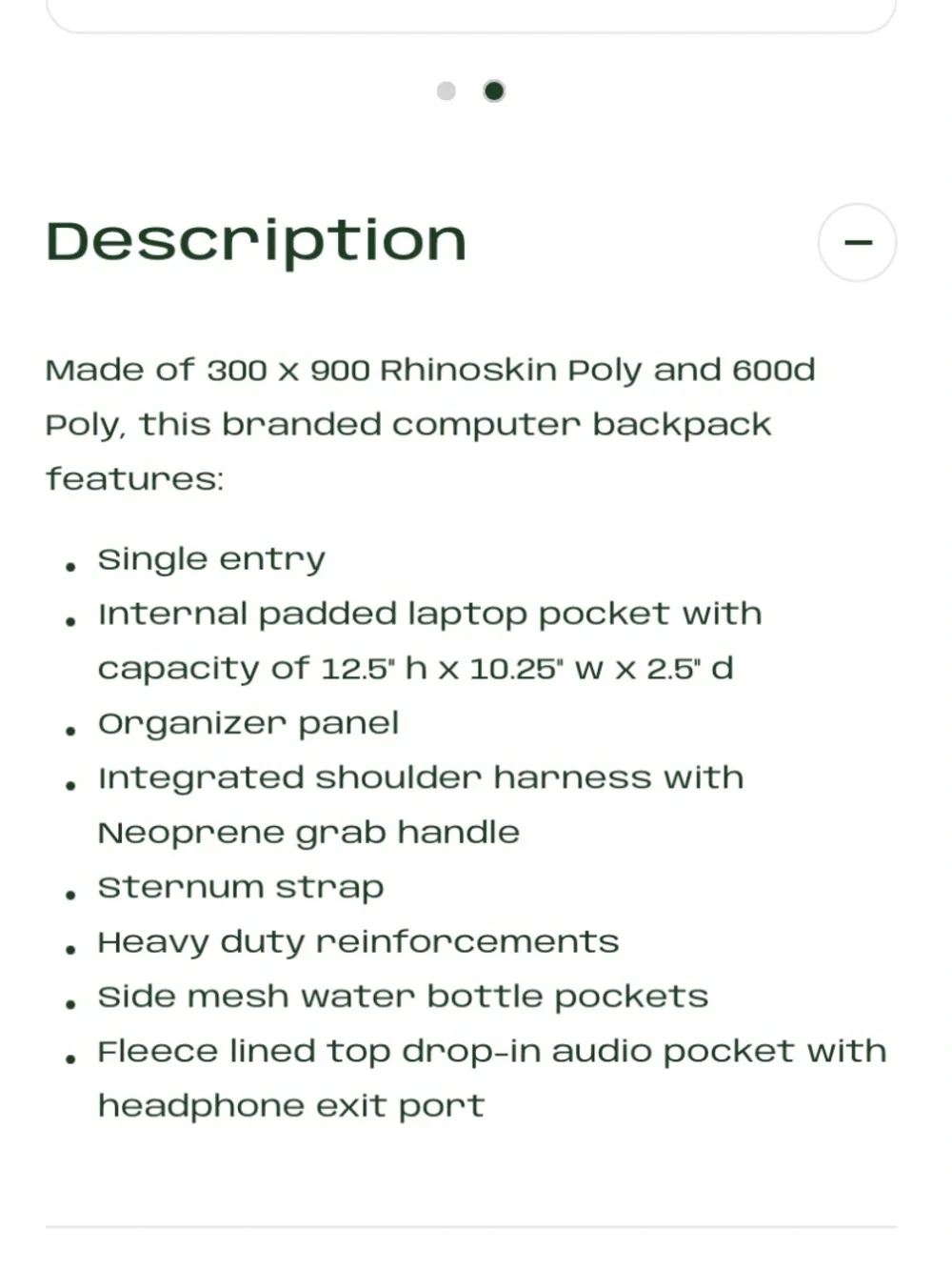 OGIO backpack built